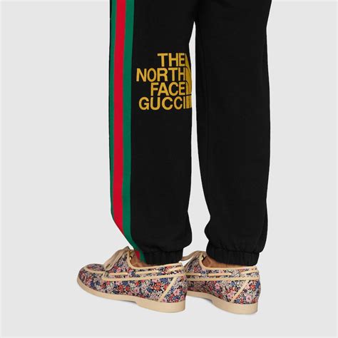 the north face gucci sweatpants|gucci north face price.